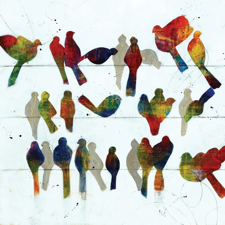 Morning Meet & Greet by Ruth Fromstein wall art