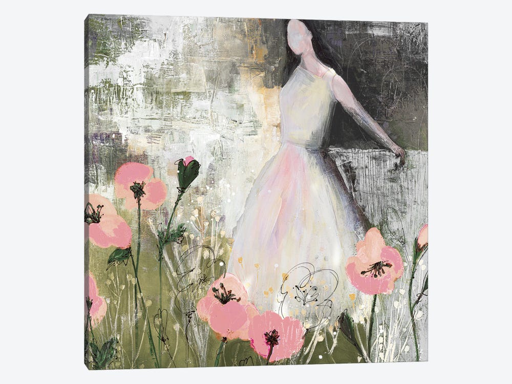 Waiting by Ruth Fromstein 1-piece Canvas Art