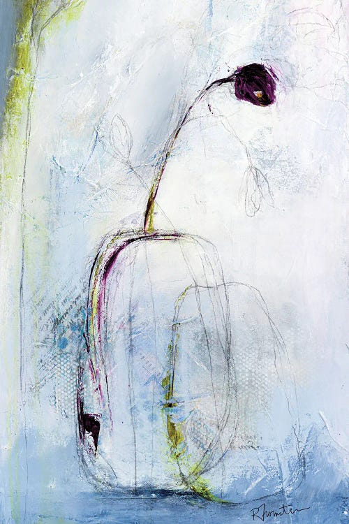 Purple Bud by Ruth Fromstein wall art