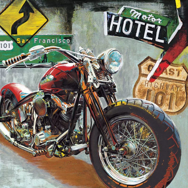 Highway 101 by Ray Foster wall art