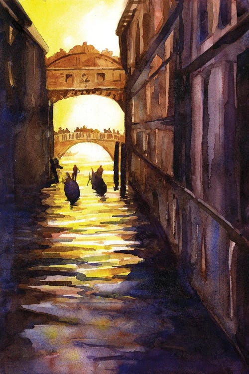 Bridge Of Sighs - Venice, Italy by Ryan Fox wall art