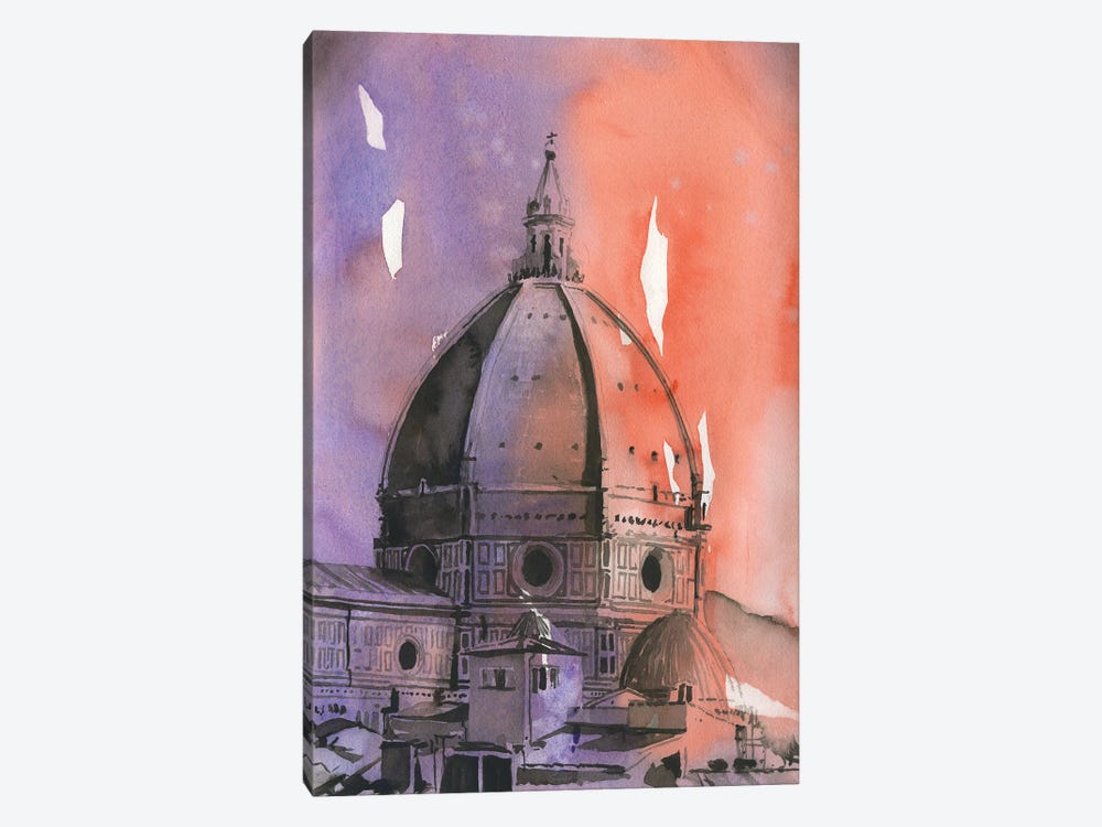 Brunelleschi's Dome - Florence, Italy by Ryan Fox 1-piece Canvas Wall Art