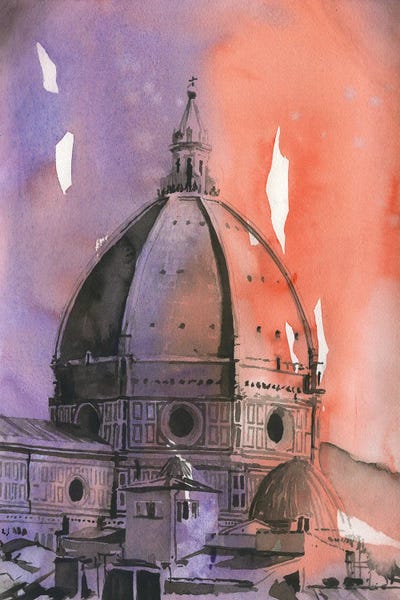 Ryan Fox: Brunelleschi's Dome - Florence, Italy by Ryan Fox