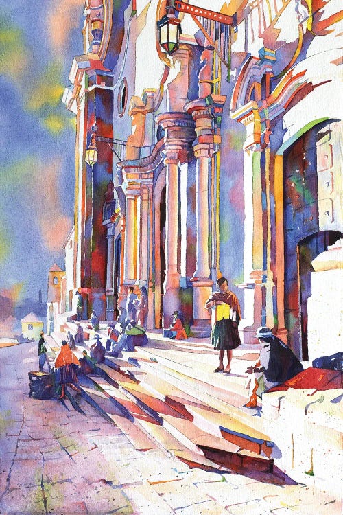 Cathedral Potosi - Bolivia by Ryan Fox wall art