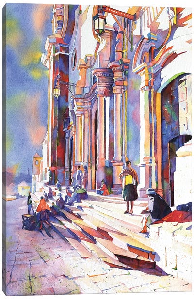 Cathedral Potosi - Bolivia Canvas Art Print