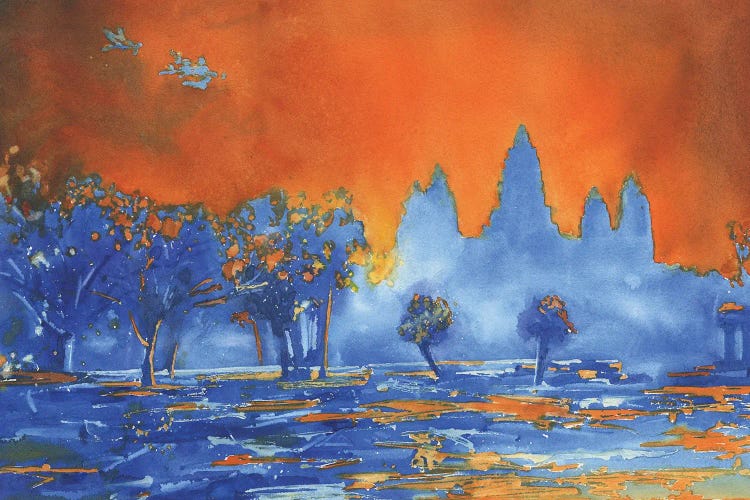 Angkor Wat, Cambodia by Ryan Fox wall art