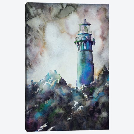 Currituck Lighthouse - Outer Banks, NC Canvas Print #RFX30} by Ryan Fox Canvas Artwork