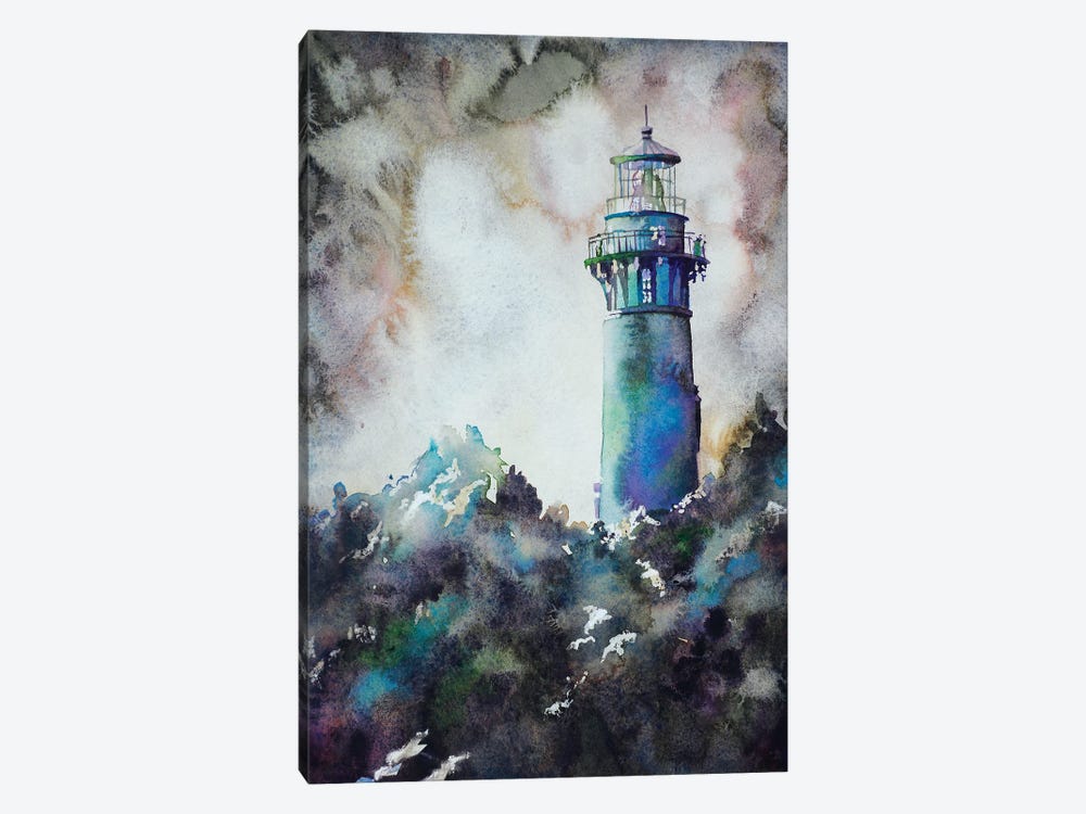 Currituck Lighthouse - Outer Banks, NC by Ryan Fox 1-piece Canvas Wall Art