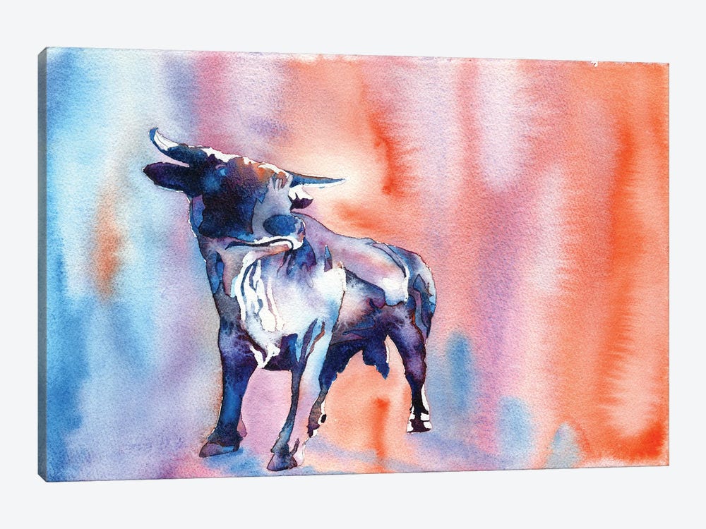Durham Bull - Durham, NC by Ryan Fox 1-piece Art Print