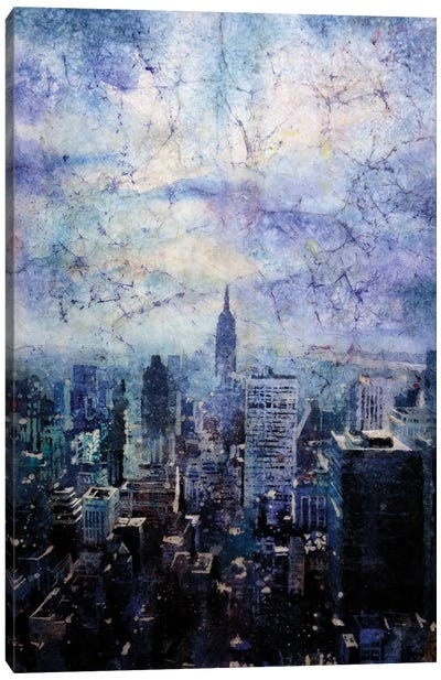 Empire State Building - New York City Canvas Art Print - Ryan Fox