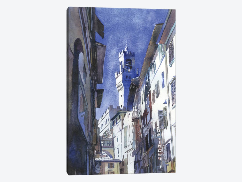Florence Cityscape - Italy by Ryan Fox 1-piece Canvas Art Print