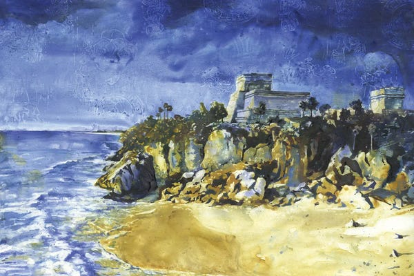 Ancient Ruins: Mayan Ruins - Tulum, Mexico by Ryan Fox