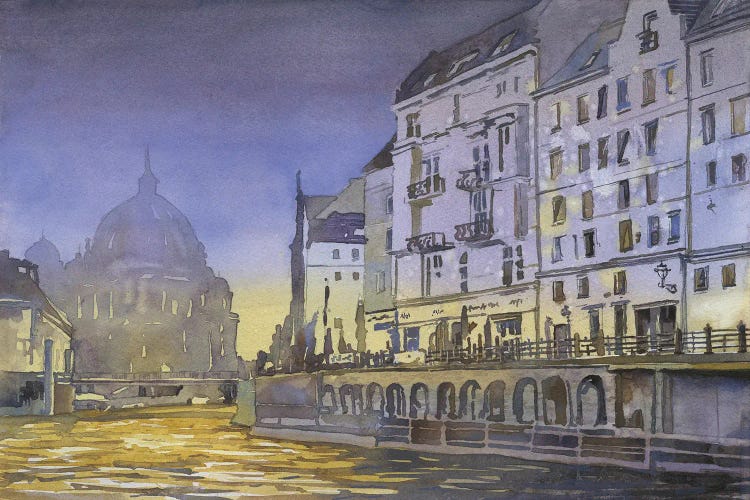 Berliner Dom - Berlin, Germany by Ryan Fox Painting  wall art