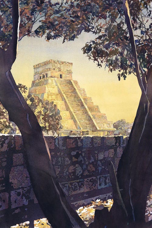 Mayan Ruins At Chichen Itza - Mexico