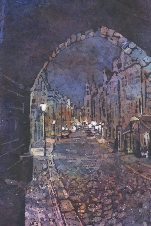 Medieval City Prague - Czech Republic by Ryan Fox wall art