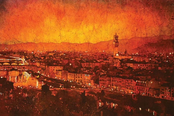 Ryan Fox: Ponte Vecchio - Florence, Italy by Ryan Fox