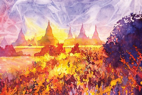 Burma (Myanmar): Burmese Ruined Temples- Myanmar by Ryan Fox