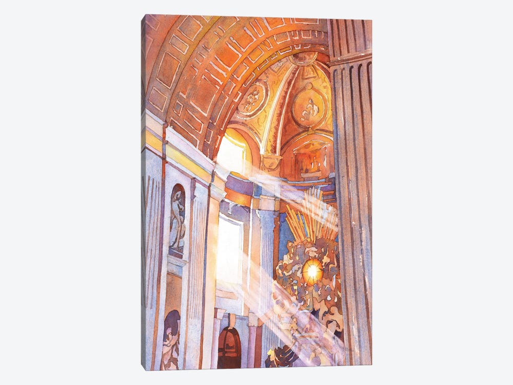 St. Peter's Basilica by Ryan Fox 1-piece Canvas Art