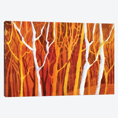 Tree Landscape Canvas Print #RFX78} by Ryan Fox Canvas Wall Art