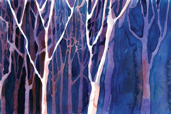 Ryan Fox: Trees In Forest Ii by Ryan Fox