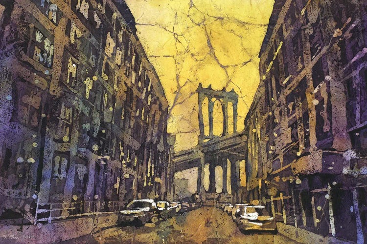 Brooklyn Bridge From Brooklyn- NYC by Ryan Fox wall art