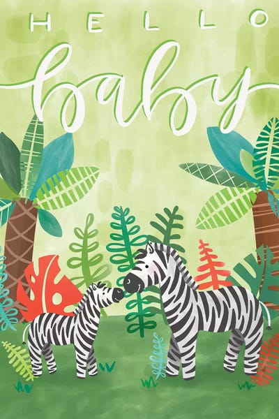 Jovial Jungle II by Richelle Garn art print
