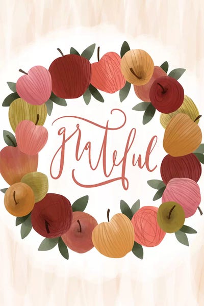 Gratitude: Harvest Orchard III by Richelle Garn