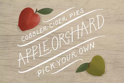 Harvest Orchard IV by Richelle Garn art print