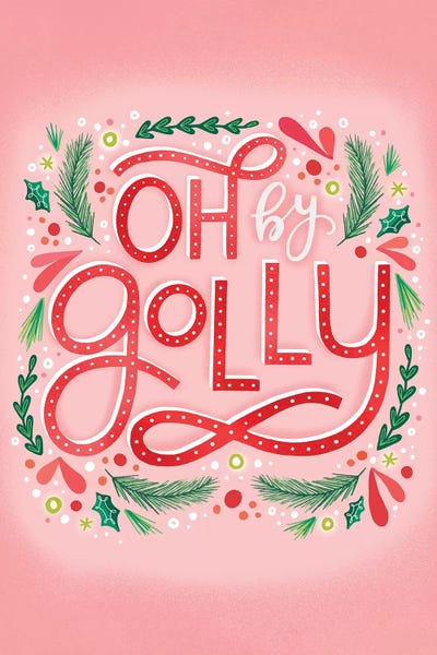 Merry+Bright V  by Richelle Garn art print