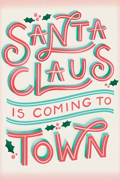 Merry+Bright VII by Richelle Garn canvas print