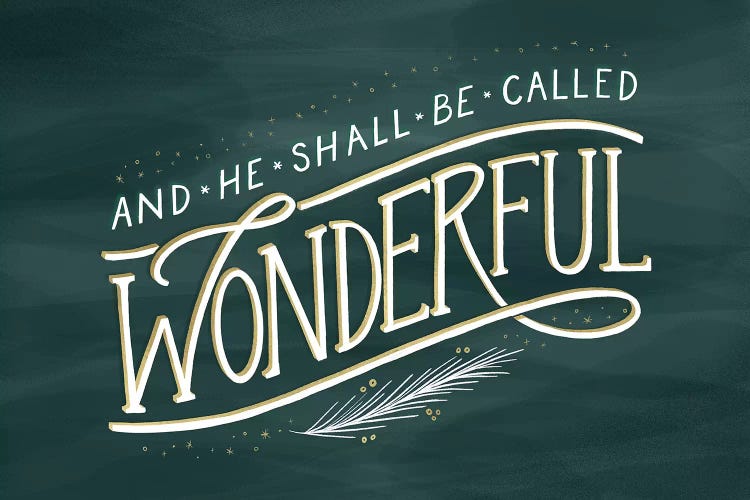 Christmas Glory I by Richelle Garn wall art
