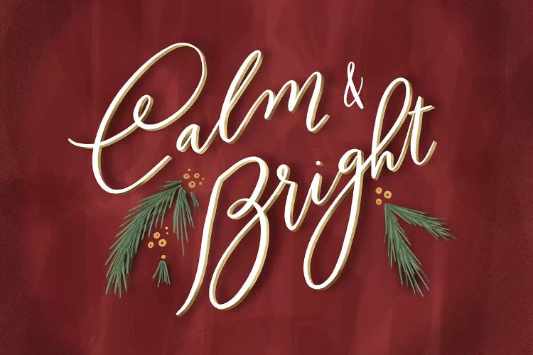 Christmas Glory III by Richelle Garn wall art