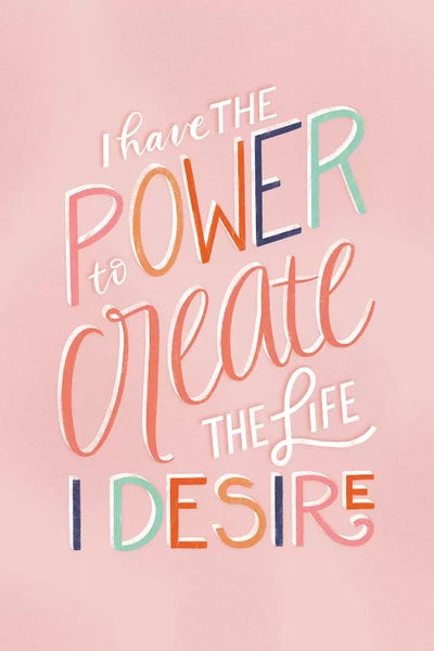Pink Light Studio: Power To Create by Richelle Garn
