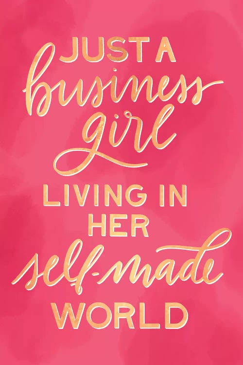 Self-Made Boss Babe III by Richelle Garn wall art