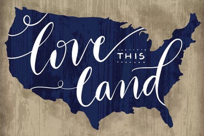 America The Beautiful II by Richelle Garn canvas print