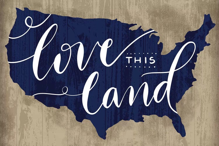 America The Beautiful II by Richelle Garn wall art