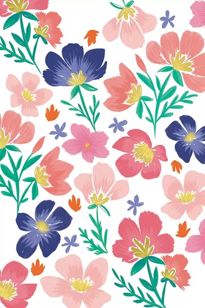 Tribal Spring Vibe I by Richelle Garn canvas print