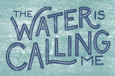 Beach Front Retreat III by Richelle Garn canvas print