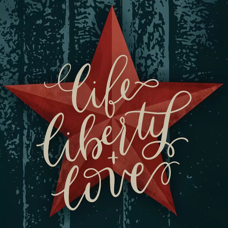America The Beautiful III by Richelle Garn wall art