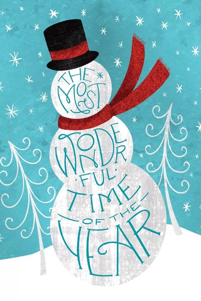 Brilliant Shiny Christmas III by Richelle Garn canvas print