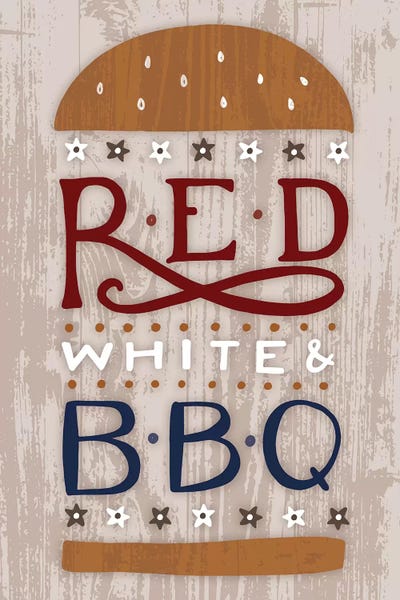 Pink Light Studio: America The Beautiful IV by Richelle Garn