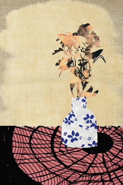 Centerpiece Vase by Rogerio Arruda canvas print