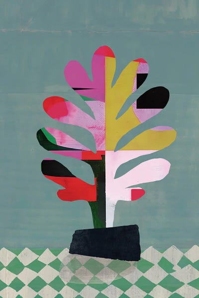 Rogerio Arruda: Colorful Plant by Rogerio Arruda