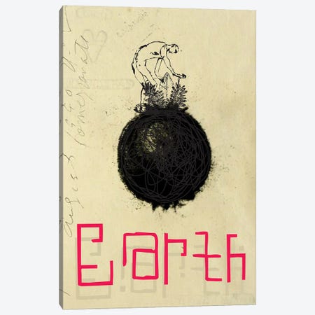 Earth Canvas Print #RGD19} by Rogerio Arruda Canvas Print