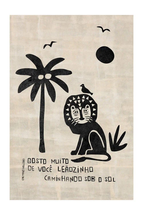 Lion by Rogerio Arruda wall art