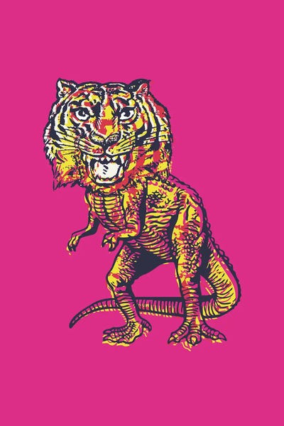 Rogerio Arruda: Dino Tiger by Rogerio Arruda