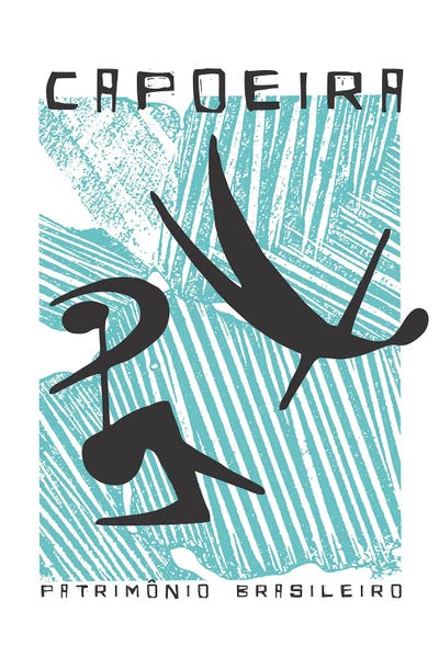 Giclee Features: Capoeira by Rogerio Arruda