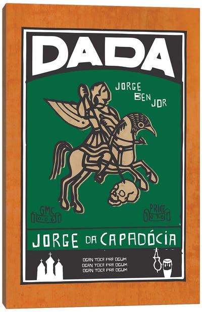 Dada Jorge Da Capadócia Canvas Art Print - Rogerio Arruda