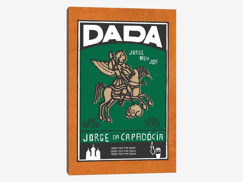 Dada Jorge Da Capadócia by Rogerio Arruda 1-piece Canvas Art