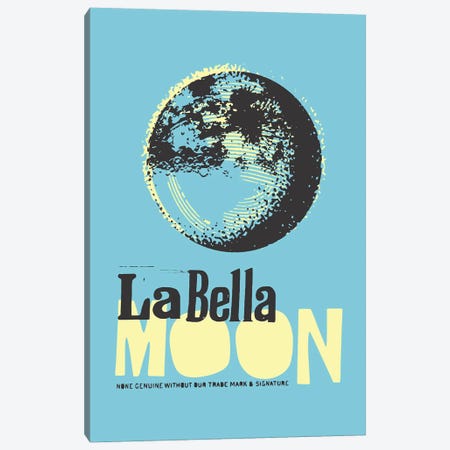 La Bella Moon Canvas Print #RGD31} by Rogerio Arruda Art Print